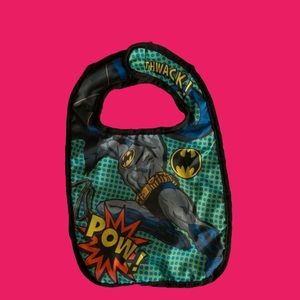 vintage dc comics Batman bib